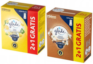 GLADE wkład odświeżacz 6x10ml Cytryna Drzewo Sandałowe