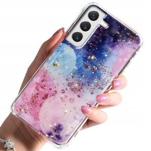 Etui Case Glamour + Szkło do Samsung Galaxy S22