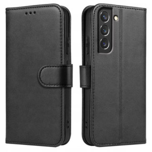 Etui Skórzane SKIN + Szkło do Samsung S22+ Plus