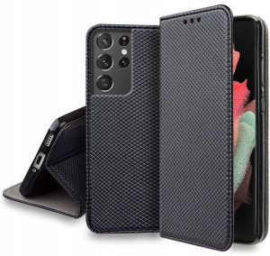 Etui MGANET do Samsung S21 Ultra Smart Case +Szkło