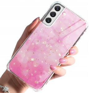 Etui Case Glamour + Szkło do Samsung Galaxy S21 FE