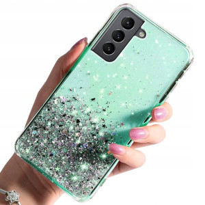 Etui do Samsung Galaxy S21 CASE BROKAT + SZKŁO 9H