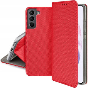 Etui do Samsung Galaxy S21 Smart Magnet + Szkło 9H