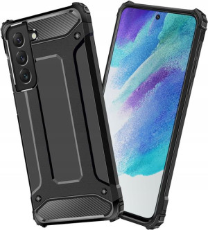 Etui PANCERNE Case +Szkło do Samsung Galaxy S21 FE