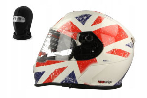 Kask Moto Pełny V126 + Kominiarka Rozmiar: Xs