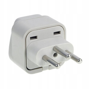 Przejściówka adapter gniazdka EU na Szwajcaria