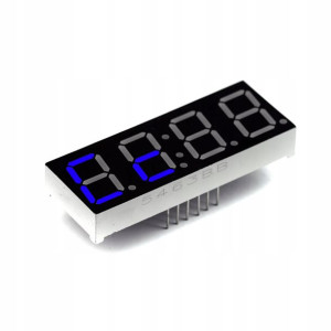 Wyświetlacz segmentowy LED 0.56 niebieski 4 znaki