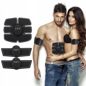 Potrójny Elektrostymulator Mięśni i Brzucha EMS