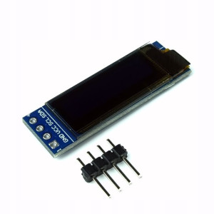 Wyświetlacz OLED 128x32 0,91 biały I2C SSD1306