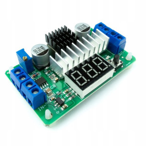 Przetwornica step-up LTC1871 6A woltomierz