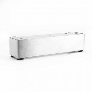Nóżki do łóżek Senpo K4 metal stal szczotkowana
