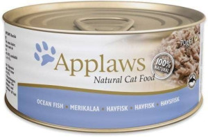 APPLAWS Cat Tin 6 x 156 g mokra karma dla kota z rybami oceanicznymi