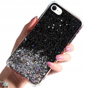 Etui CASE BROKAT +SZKŁO do iPhone 7 8 SE 2020 2022