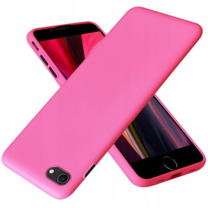Etui do iPhone 7 8 SE 2020 Case Silikon + Szkło 9H