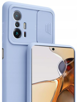 Etui SILICONE CamShield + Szkło do Xiaomi 11T /Pro