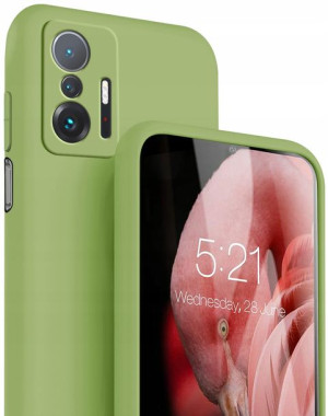 Etui Silicone Case + Szkło do Xiaomi 11T /11T Pro