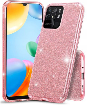 Etui BROKAT CASE + SZKŁO 9H do Xiaomi Redmi 10C