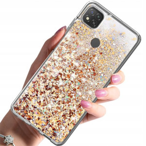 Etui BROKAT CASE + SZKŁO 9H do Xiaomi Redmi 9C