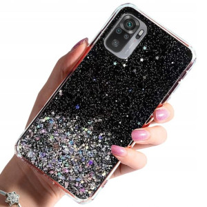 Etui CASE BROKAT + SZKŁO do Xiaomi Redmi Note 10