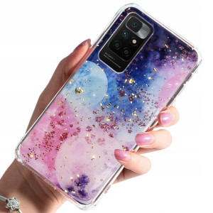 Etui Case Glamour + Szkło 9H do Xiaomi Redmi 10