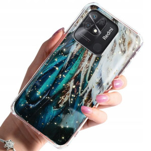 Etui Case Glamour + Szkło do Xiaomi Redmi 10C