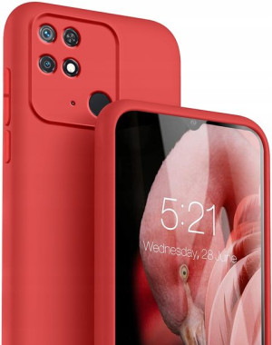 Etui Case Silicone +Szkło do Xiaomi Redmi 10C