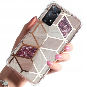 Etui Case Wzór + Szkło do Xiaomi Redmi Note 11 Pro