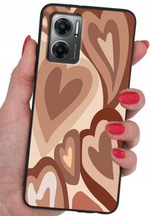 ETUI CASE WZORY + SZKŁO 9H do Xiaomi Redmi 10 5G