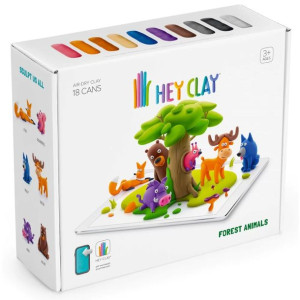 Hey Clay Masa Plastyczna Zwierzęta leśne HCL18011CEE