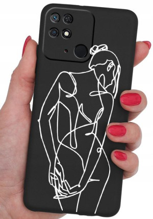 ETUI CASE WZORY + SZKŁO 9H do Xiaomi Redmi 10C
