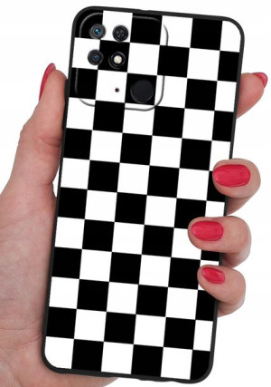 ETUI CASE WZORY + SZKŁO 9H do Xiaomi Redmi 10C