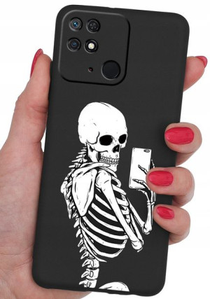 ETUI CASE WZORY + SZKŁO 9H do Xiaomi Redmi 10C