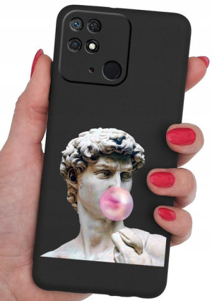 ETUI CASE WZORY + SZKŁO 9H do Xiaomi Redmi 10C
