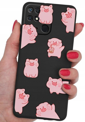 ETUI CASE WZORY + SZKŁO 9H do Xiaomi Redmi 10C