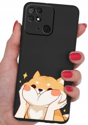 ETUI CASE WZORY + SZKŁO 9H do Xiaomi Redmi 10C