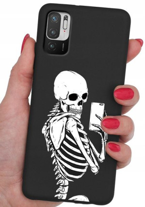 ETUI CASE WZORY + SZKŁO do Xiaomi Redmi Note 10 5G