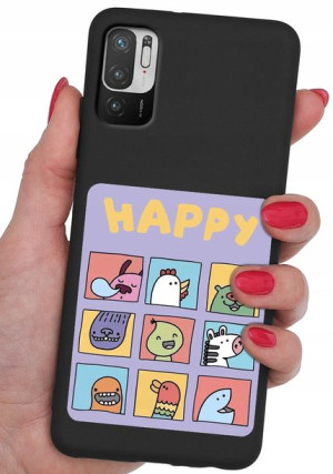 ETUI CASE WZORY + SZKŁO do Xiaomi Redmi Note 10 5G