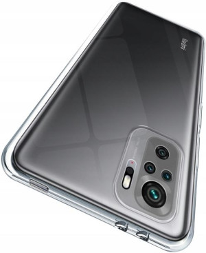 Etui Clear Case + Szkło 9H do Xiaomi Redmi Note 10