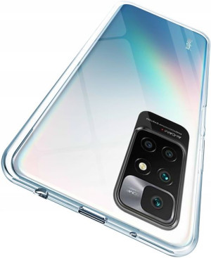 Etui Clear Case Ultra + Szkło do Xiaomi Redmi 10
