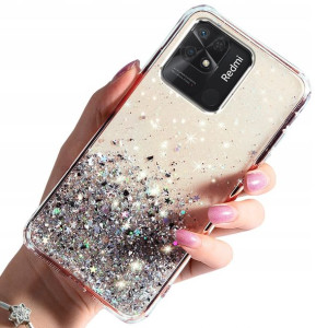 Etui do Xiaomi Redmi 10C CASE BROKAT + SZKŁO 9H