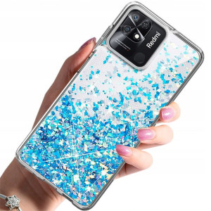 Etui do Xiaomi Redmi 10C CASE BROKAT + SZKŁO 9H