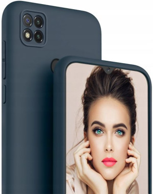 Etui do Xiaomi Redmi 9C Case Silikon + Szkło 9H