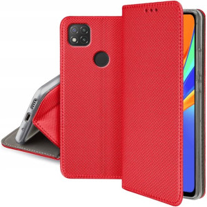 Etui do Xiaomi Redmi 9C Portfel na magnes + Szkło
