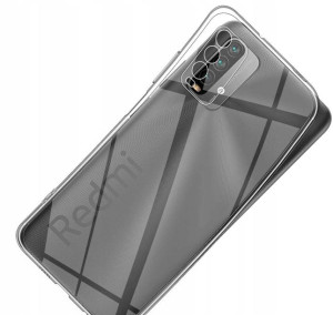 Etui do Xiaomi Redmi 9T Clear Case + Szkło 9H