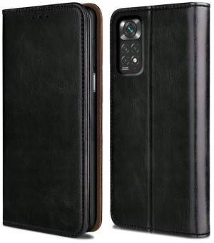 ETUI do Xiaomi Redmi Note 11 11S SKÓRZANE + SZKŁO