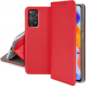 Etui S-Magnet + SZKŁO do Xiaomi Redmi Note 11 Pro