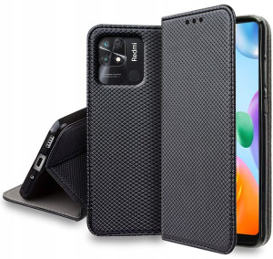 Etui S-Magnet Case + Szkło 9H do Xiaomi Redmi 10C