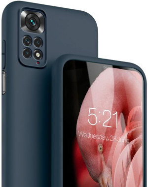 Etui Silicone + Szkło do Xiaomi Redmi Note 11 11S
