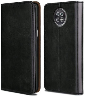 Etui SKÓRZANE do Xiaomi Redmi Note 9T 5G + SZKŁO