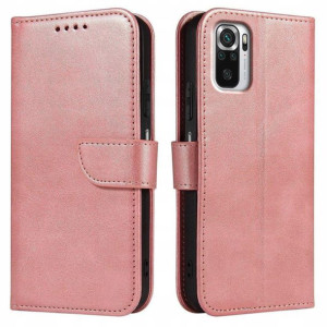 Etui Skórzane SKIN + Szkło 9H do Redmi Note 10 10S
